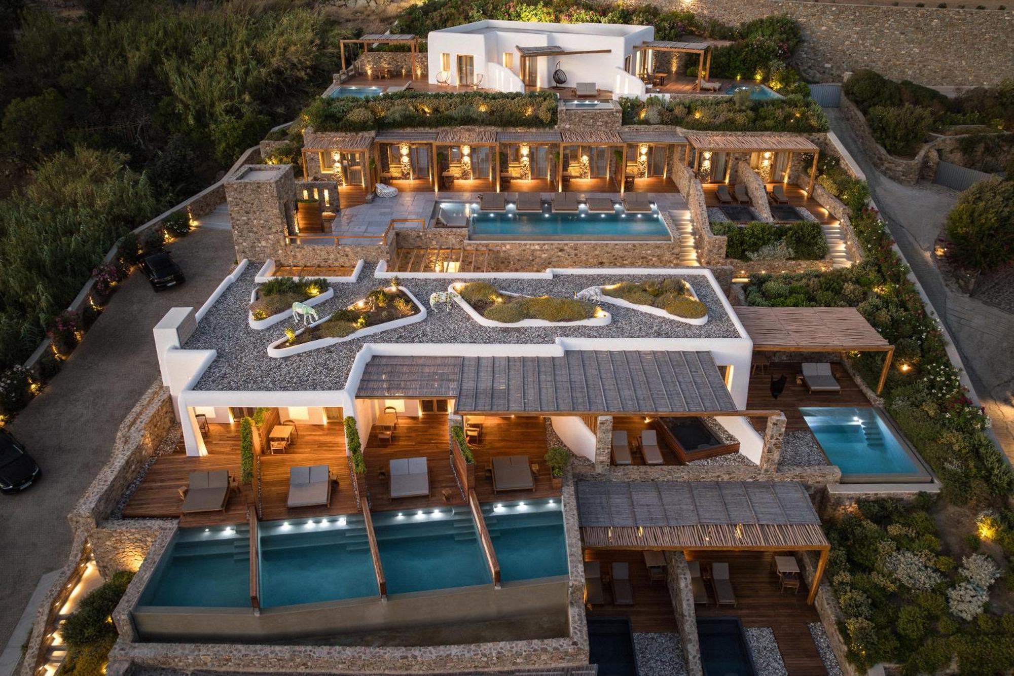 Mileo Hotel Kalo Livadi Ngoại thất bức ảnh