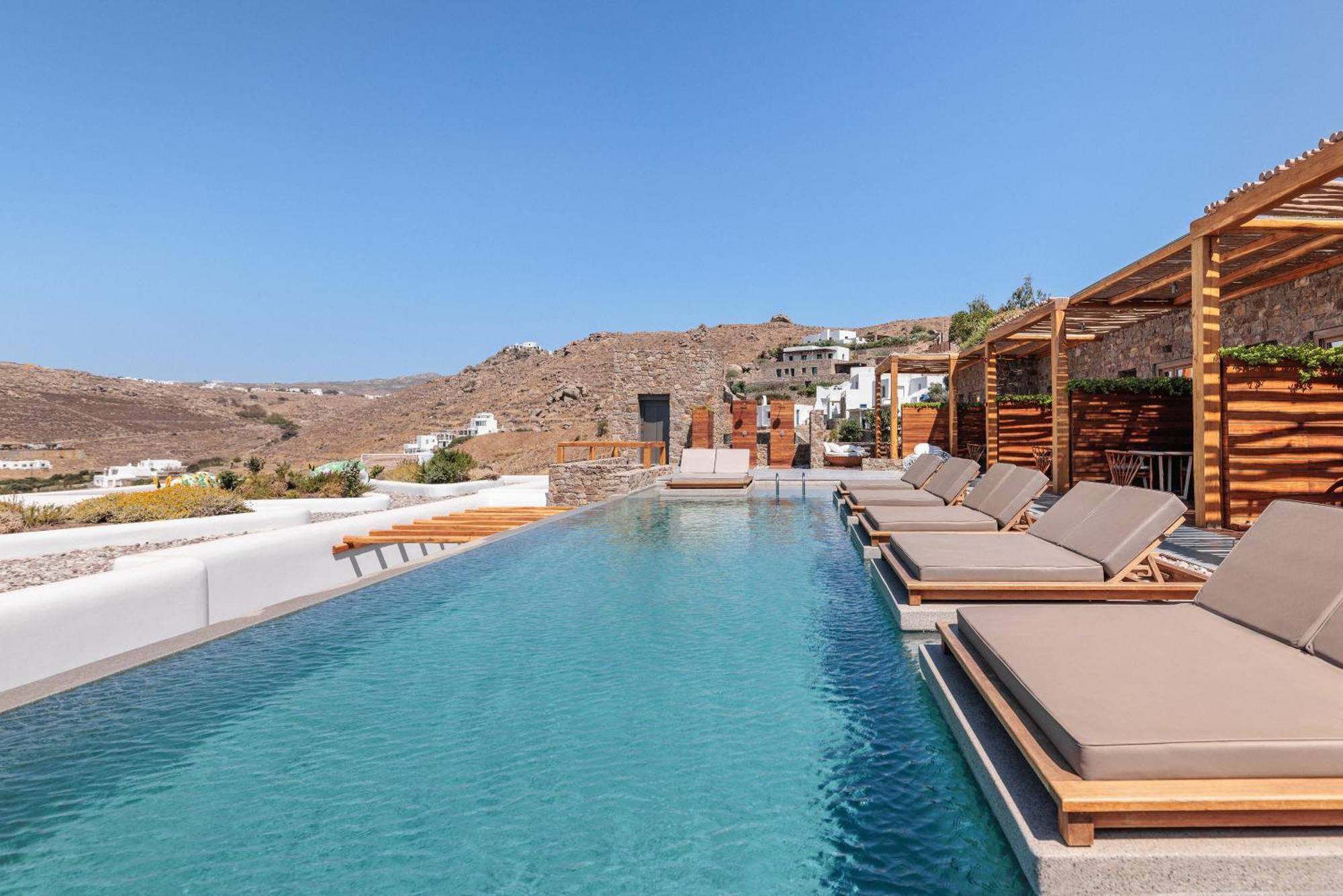 Mileo Hotel Kalo Livadi Ngoại thất bức ảnh